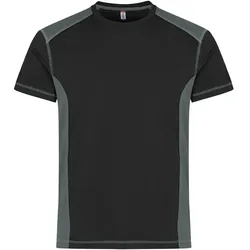 CLIQUE Ambition T-Shirt Herren 96 - schwarz/grau L