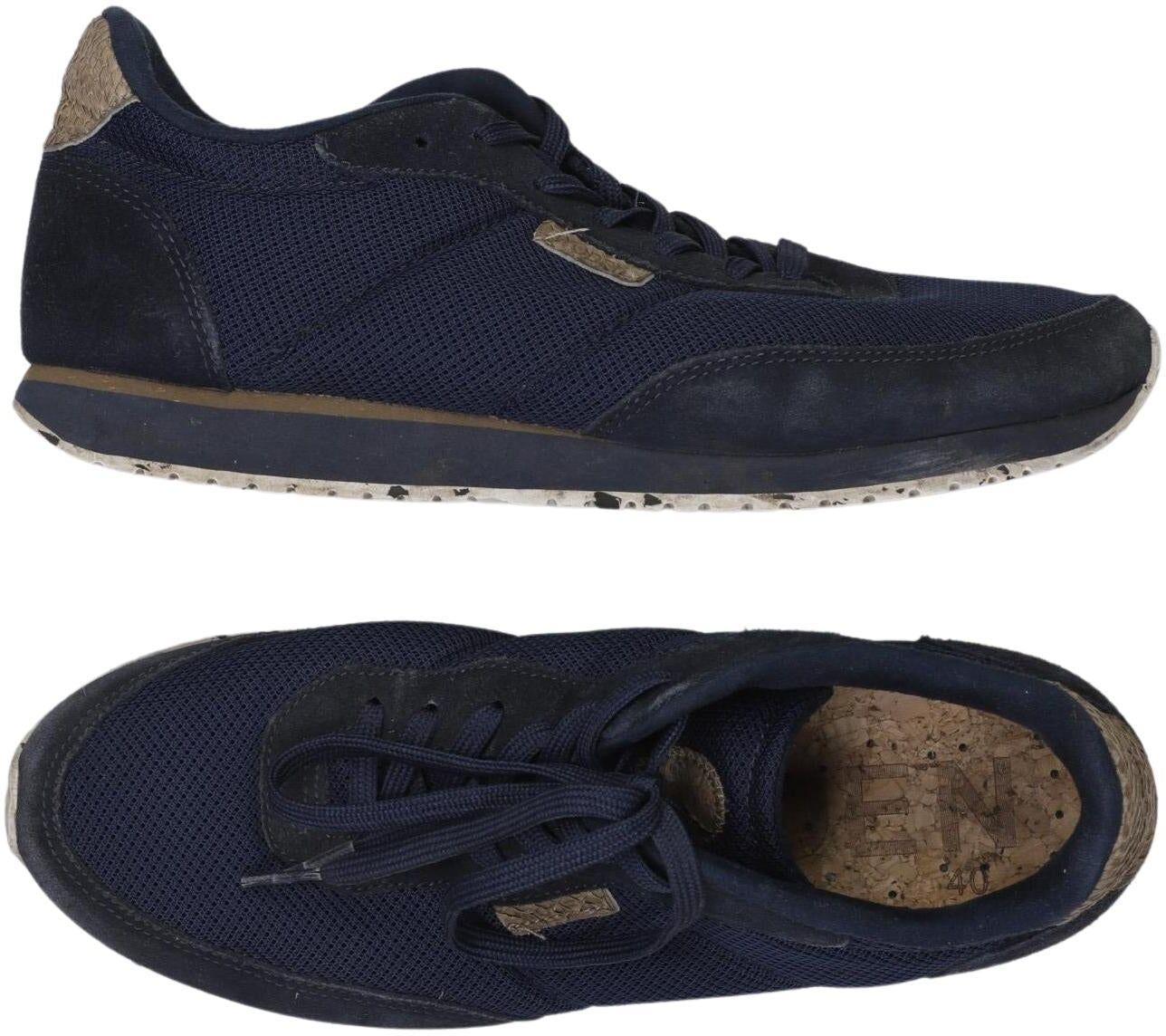 Woden Damen Sneaker, Marineblau, Gr. EU 40, kein / Etikett - Second Hand