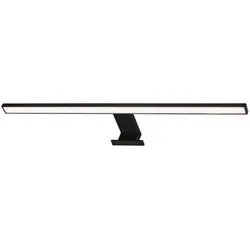Briloner LED-Spiegelleuchte Dun Alu, Eisen, Stahl & Metall Schwarz