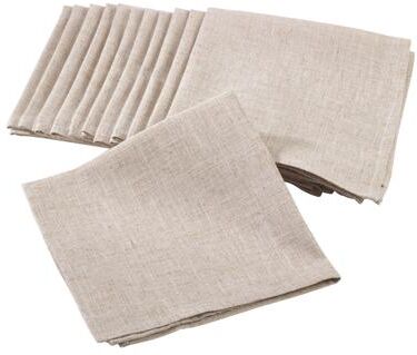 Saro Lifestyle Table Napkins With Plain Design (Set of 12)