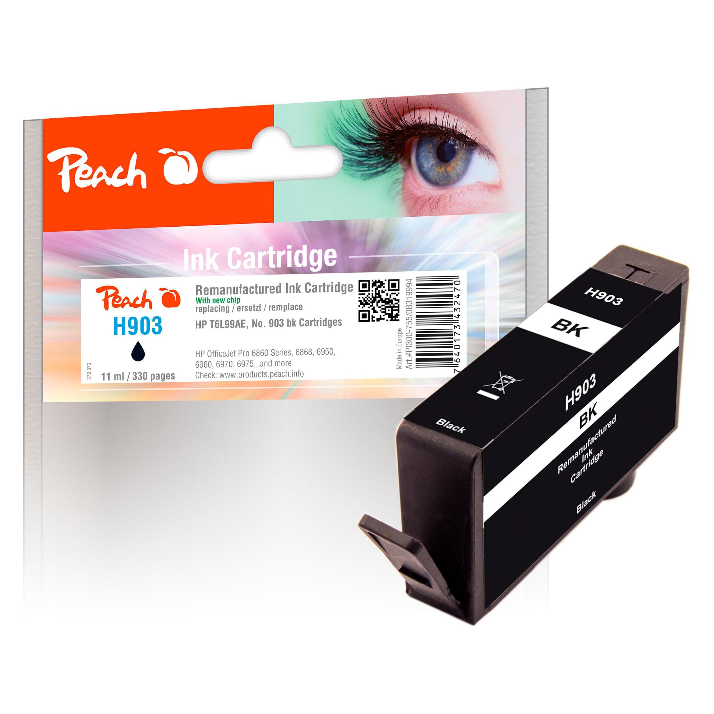 Peach Tinte HP T6L99AE, No 903 (BK) (0F319994)
