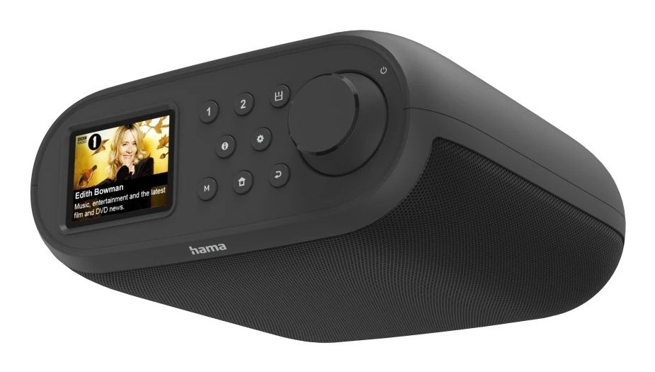 Hama 054258 DIR400 DAB+/UKW Internetradio Bluetooth (Schwarz) 00054258