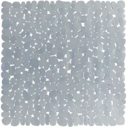 Duscheinlage Stones Hellgrau ca. 50x50cm