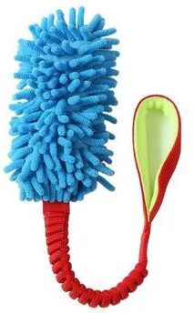 Uplift Essentials Tug of War Elite Dual Handle Reinforced Plush Chew Toy blue