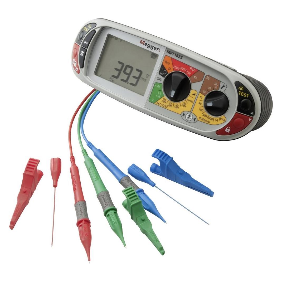 Megger Multifunktionstester MFT1825-CH-DE/FR/IT Installationstester-Set (CAT IV 300V) (1002-407)