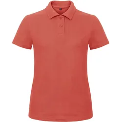 B&C Damen Piqué Polo ID.001 PWI11 pixel coral XXL