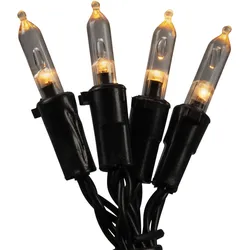 Konstsmide Weihnachtsbeleuchtung LED Mini Lichterkette 20 batteriebetrieben Länge 3,35 Meter