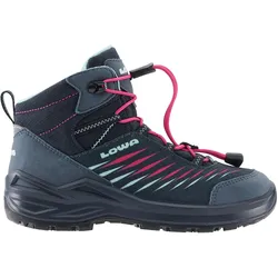 Lowa, Unisex, Wanderschuhe, Zirrox II GTX Mid (33), Blau, Pink