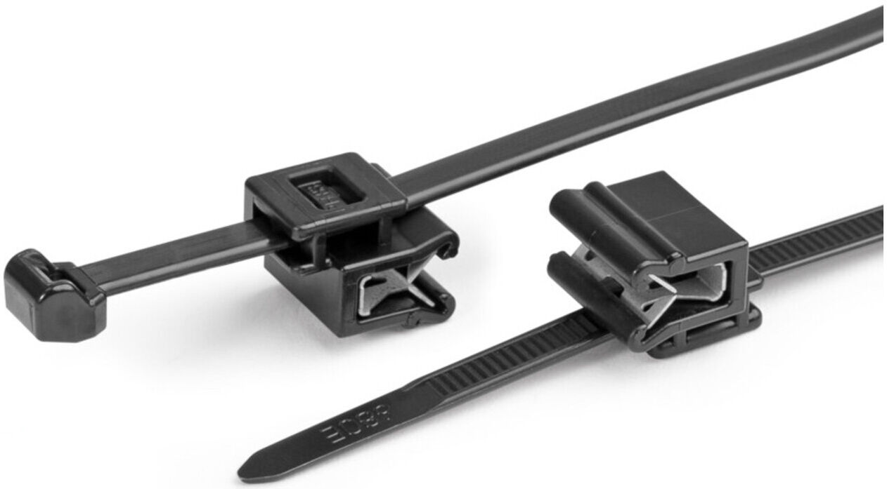 Hellermann Tyton Befestigungsbinder T50ROSEC5A-PA66W-BK (156-03219)