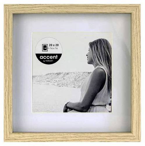 Nielsen Design 1115002 Bilder Wechselrahmen Papierformat: 20 x 20cm Eiche