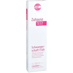 ZUHAUSE TEST Schwangerschaft früh Stäbchen Urin