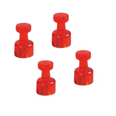 magnetoplan Magnet-Memohalter, Durchmesser: 18 mm, rot