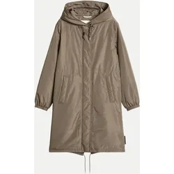Parka mit wasserabweisender Oberfläche Braun 38