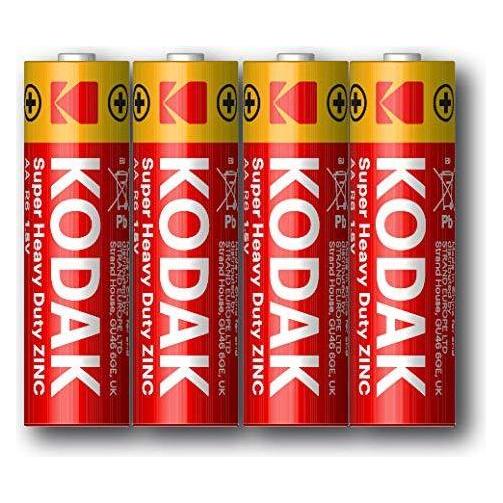 Kodak HEAVY DUTY Zink-Chlorid-Batterien AA / 4 Stück / Folie (4 Stk., AA) (30411708)