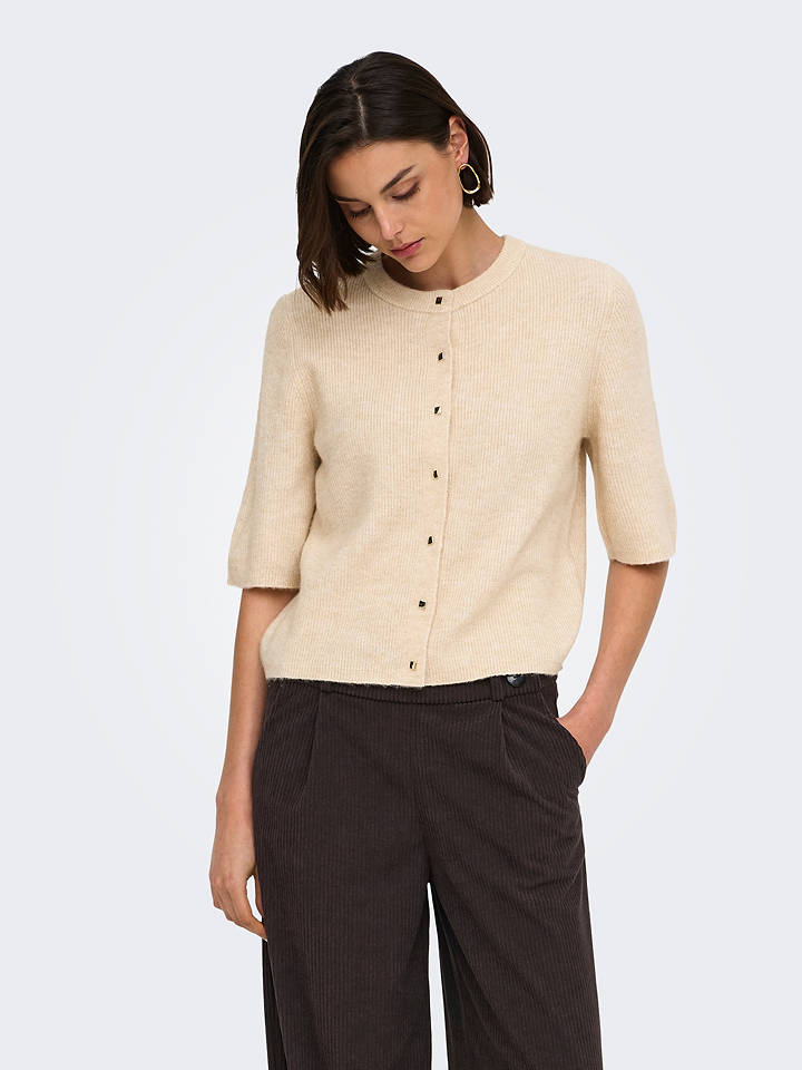JDY Cardigan "Lumi" in Creme - L
