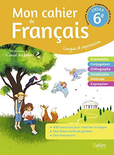 Collectif - Mon cahier de français 6e, cycle 3 : langue et expression : programmes 2018 et 2019 - Preis vom 13.10.2026 11:25:28 h