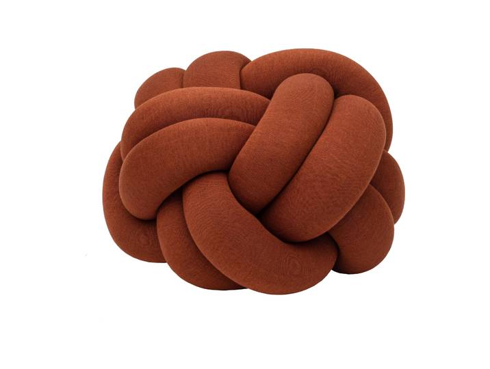 Design House Stockholm Coussin Knot XL Ochre
