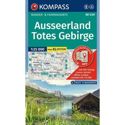 KOMPASS Wanderkarte 039 Ausseerland, Totes Gebirge 1:25.000, Sonstige von , KOMPASS Freytag & Berndt, 978-3-99154-482-1