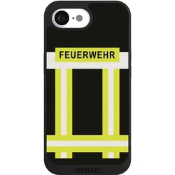 Nivocase Handyhülle für Apple iPhone 17e Hülle NIVOpure Case Schwarz Beruf Feuerwehr Feuerwehrmann (Apple iPhone 17e), Smartphone Hülle, Schwarz
