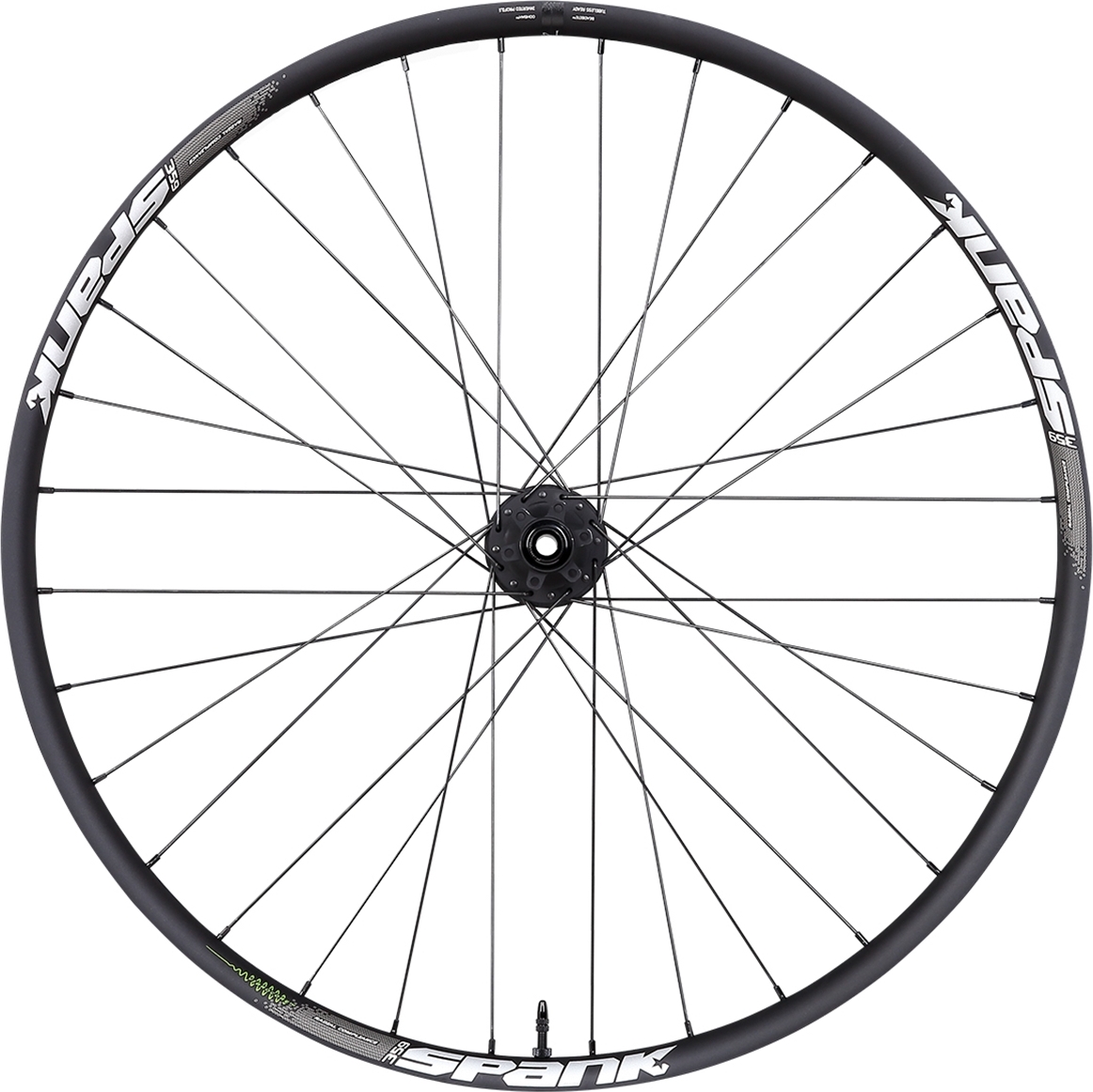 Spank 350 Vibrocore Boost Front Wheel, 27,5", 32H black 650B