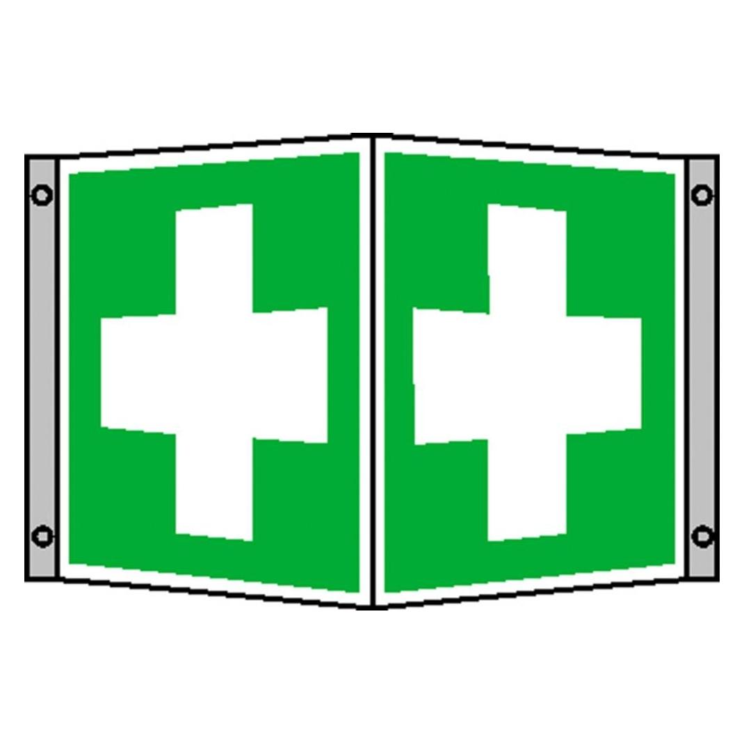 SafetyMarking ErsteHilfeSchild Winkel Erste Hilfe 26x (15.9202)