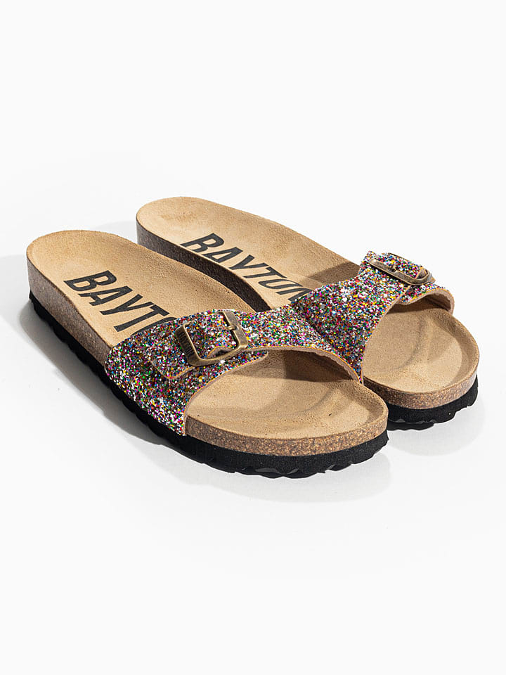 BACKSUN Pantoletten "Zephyr" in Bunt - 39