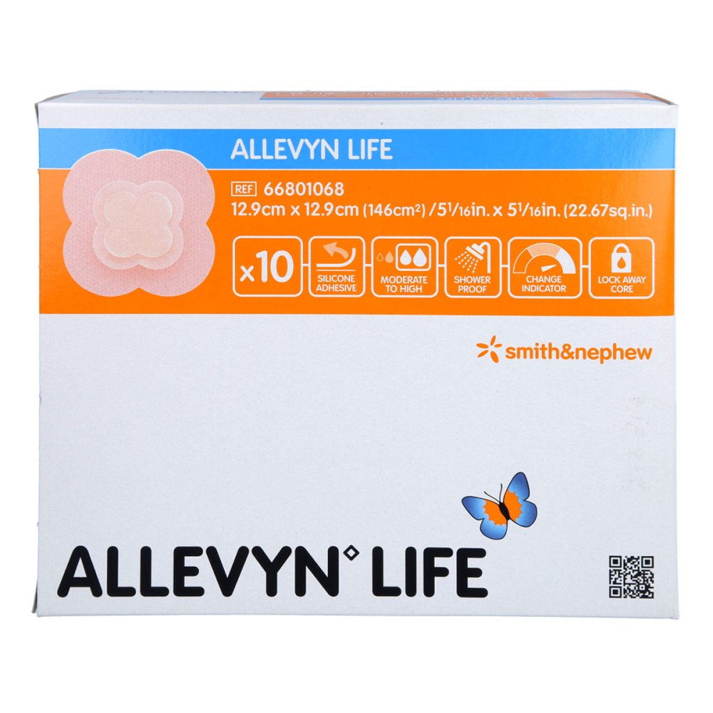 Docpharm GmbH Allevyn Life 12,9x12,9 cm Silikonschaumverband 15403620