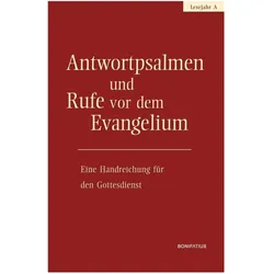 Antwortpsalmen und Rufe vor dem Ev.A, Fachbücher von Walter Hirt