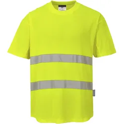Warnschutz Mesh T-Shirt "C394" - S - gelb