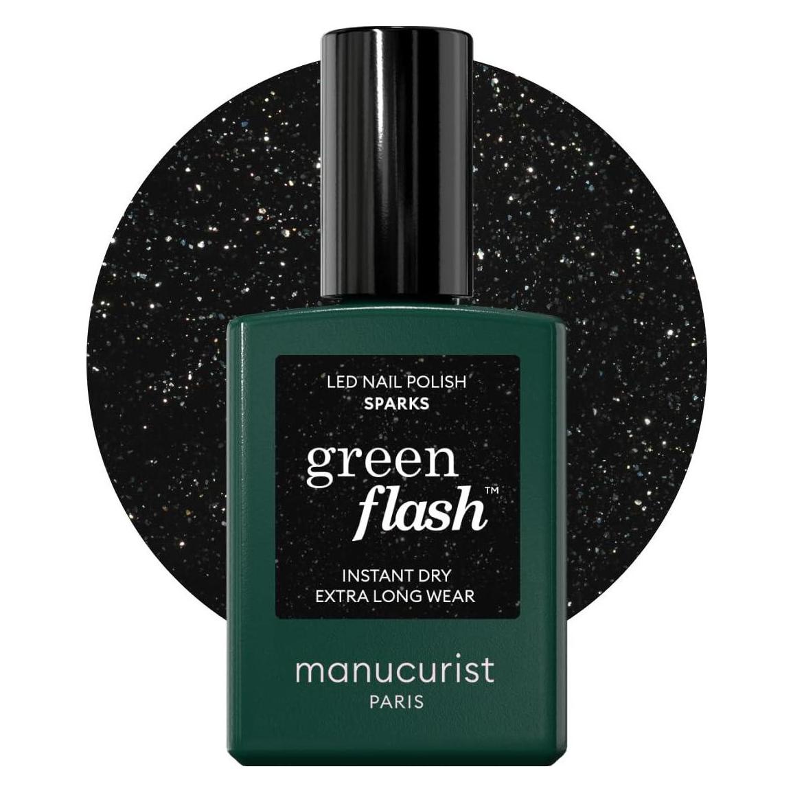 Manucurist Flash Nagellack Sparks (Schwarz) (MAN51487)