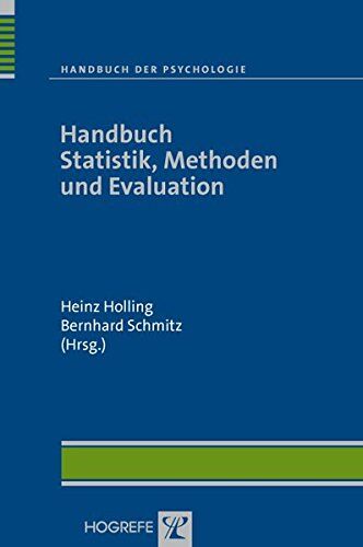 Heinz Holling - Handbuch der Psychologie, Band 13: Handbuch Statistik, Methoden und Evaluation - Preis vom 17.10.2026 19:25:27 h