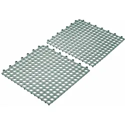 Westmark Abtropfmatten Bar – flexible Geschirrmatten zum Trocknen von Geschirr, Besteck und Gläsern, Geschirrabtropfmatte für die Spüle, 2 Stück