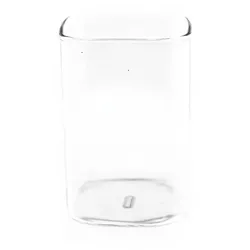 Mulex 2-Teilig Glas Quadratische Glas Japanische Borosilikatglas 250 ml