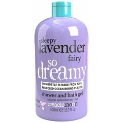 4x Treaclemoon, Duschmittel, Sleepy Lavendel Fairy Dusch- und Badegel 500 ml (500 ml)