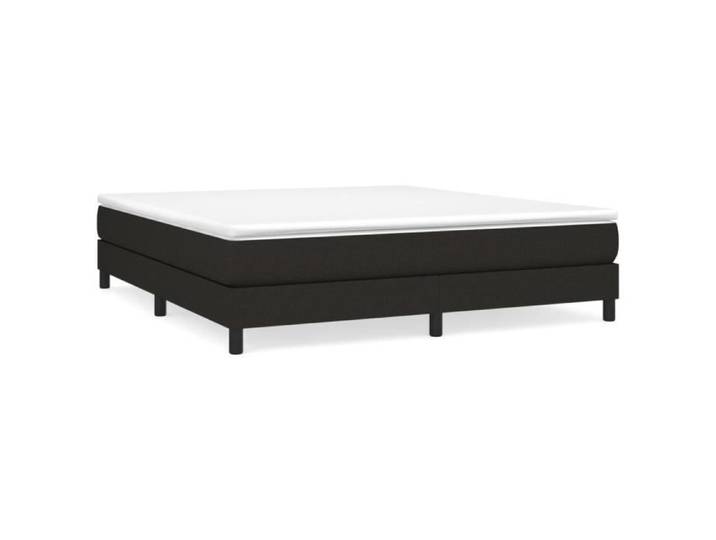 Cadre de lit - OMABETA - M00633 - Noir - 160x200 cm - Sommier à ressorts
