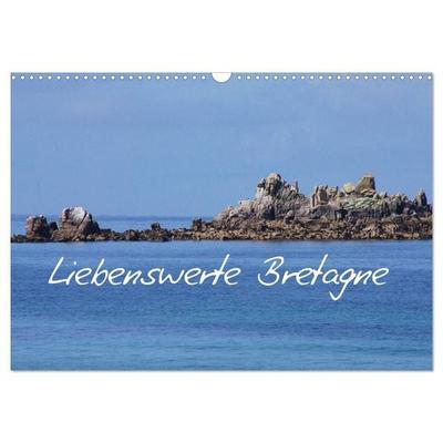Liebenswerte Bretagne (Wandkalender 2027 DIN A3 quer), CALVENDO Monatskalender