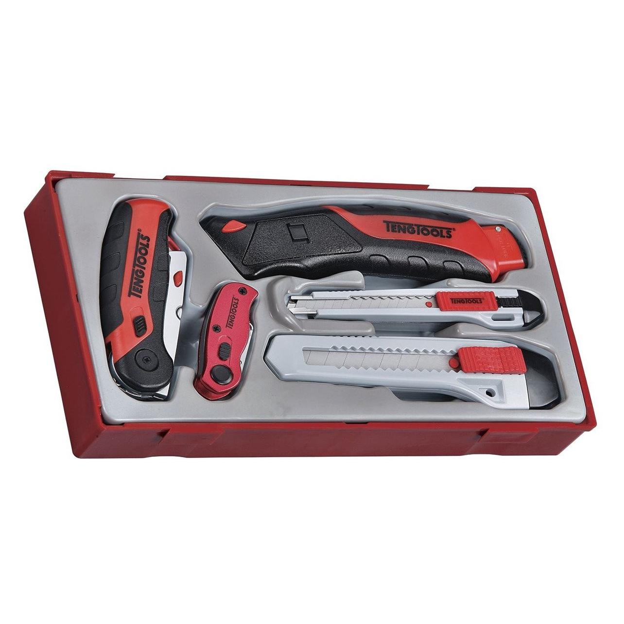 Teng Tools TTK40 Sicherheitsmesser, Automatisch, Gerade, 50.0mm Einziehbar (TTK40)