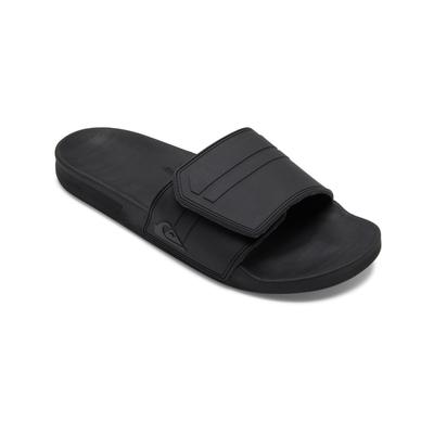 Sandale QUIKSILVER "Rivi Slide Adjust", Herren, Gr. 9, schwarz, Schuhe Sandale