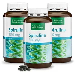 Spirulina-Kapseln 3er-Packung
