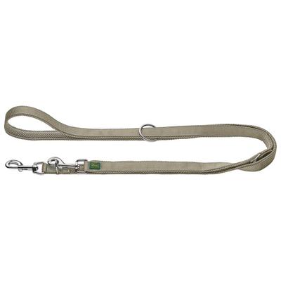 Hunter - Verstellbare Führleine Maldon 3.0 - Hundeleine Gr Width: 1,5 cm, Length 200 cm greige