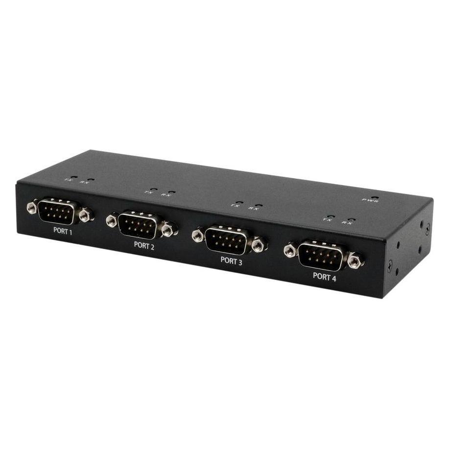 Exsys USB 2.0 zu 4S Seriell RS-232 Ports, Metallgehäuse, mit FTDI Chip-Set (EX-13074HM)
