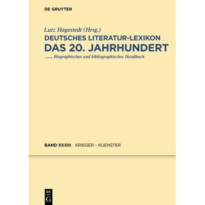 Krieger - Kuenster, Gebundene Ausgabe von [unknown], De Gruyter, 978-3-11-063192-0