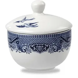 Churchill Blue Willow Sandringham Zuckerschale 9cm