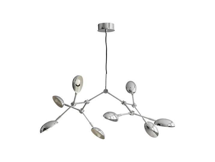 101 Copenhagen Lustre Drop Chandelier mini Chrome