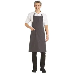 Latzschürze 90cm "11/502" - schwarz