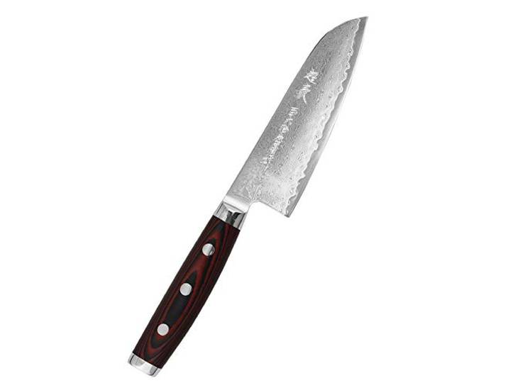Yaxell Super Gou 161 Damastmesser kleines Santokumesser - 12,5 cm Klinge