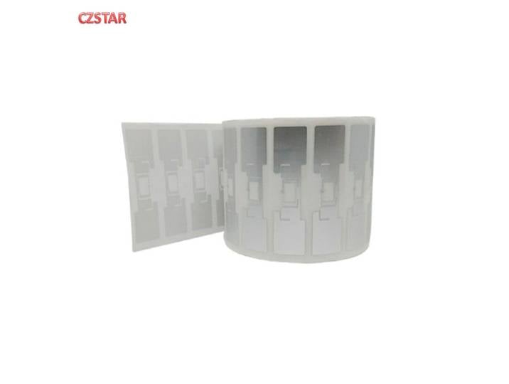 Czstar 1000pcs longue portée uhf rfid étiquette autocollant adhésif 840-960mhz iso18000-6c passive U8 gen2 uhf étiquette humide incrustation papier étiquette