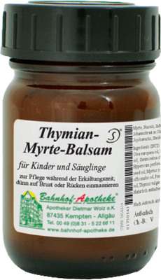 Bahnhof-Apotheke THYMIAN MYRTE Balsam für Kinder 50 ml 01750341