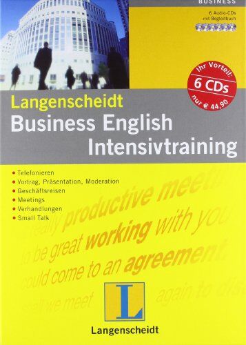 Lynn Weston - Langenscheidt Business English Intensivtraining - Set mit 6 Audio-CDs und Begleitbuch - Preis vom 12.10.2026 11:37:12 h