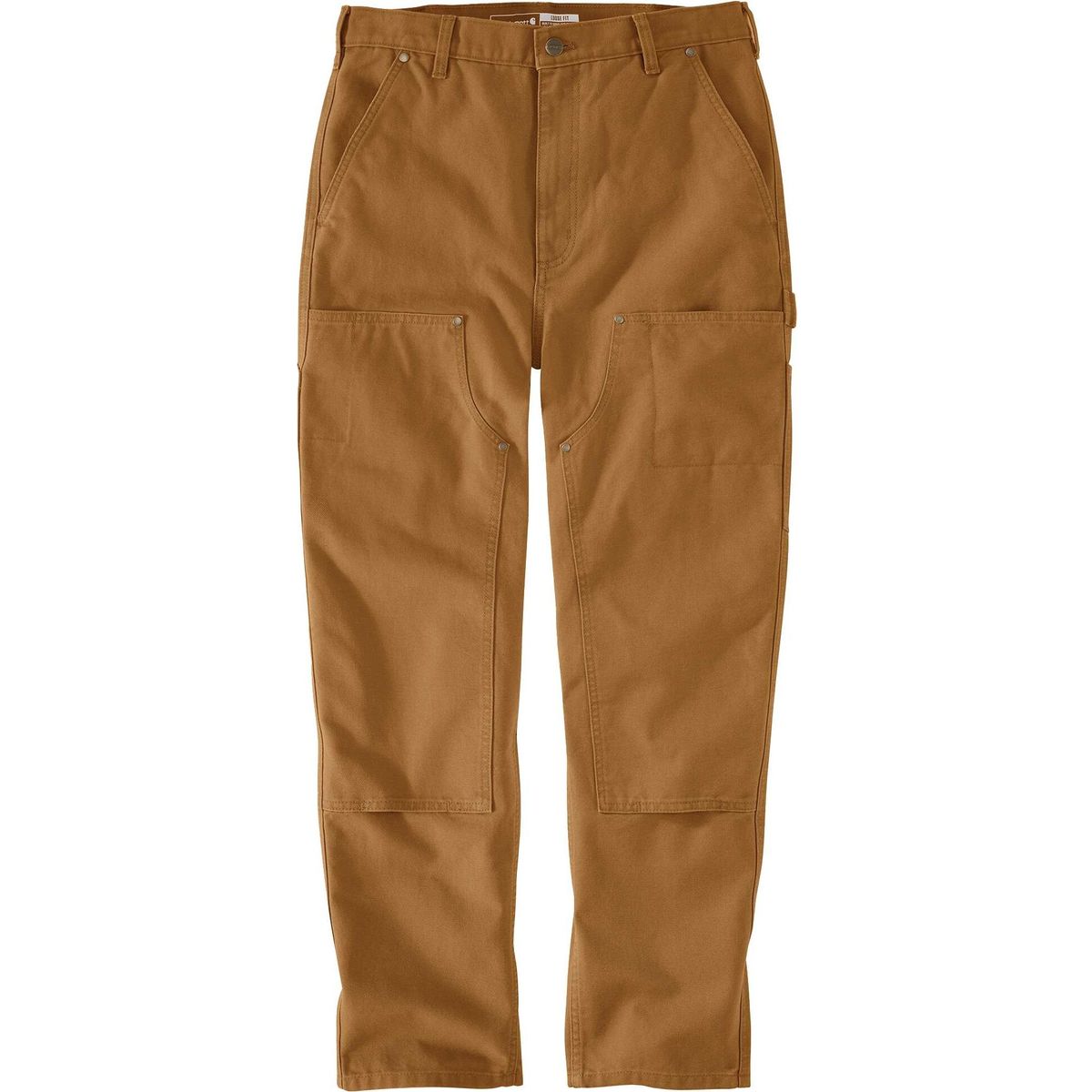 Carhartt The Vintage Fit Double-front Canvas Pant carhartt brown (BRN) 8 REG 106811-BRN8REG
